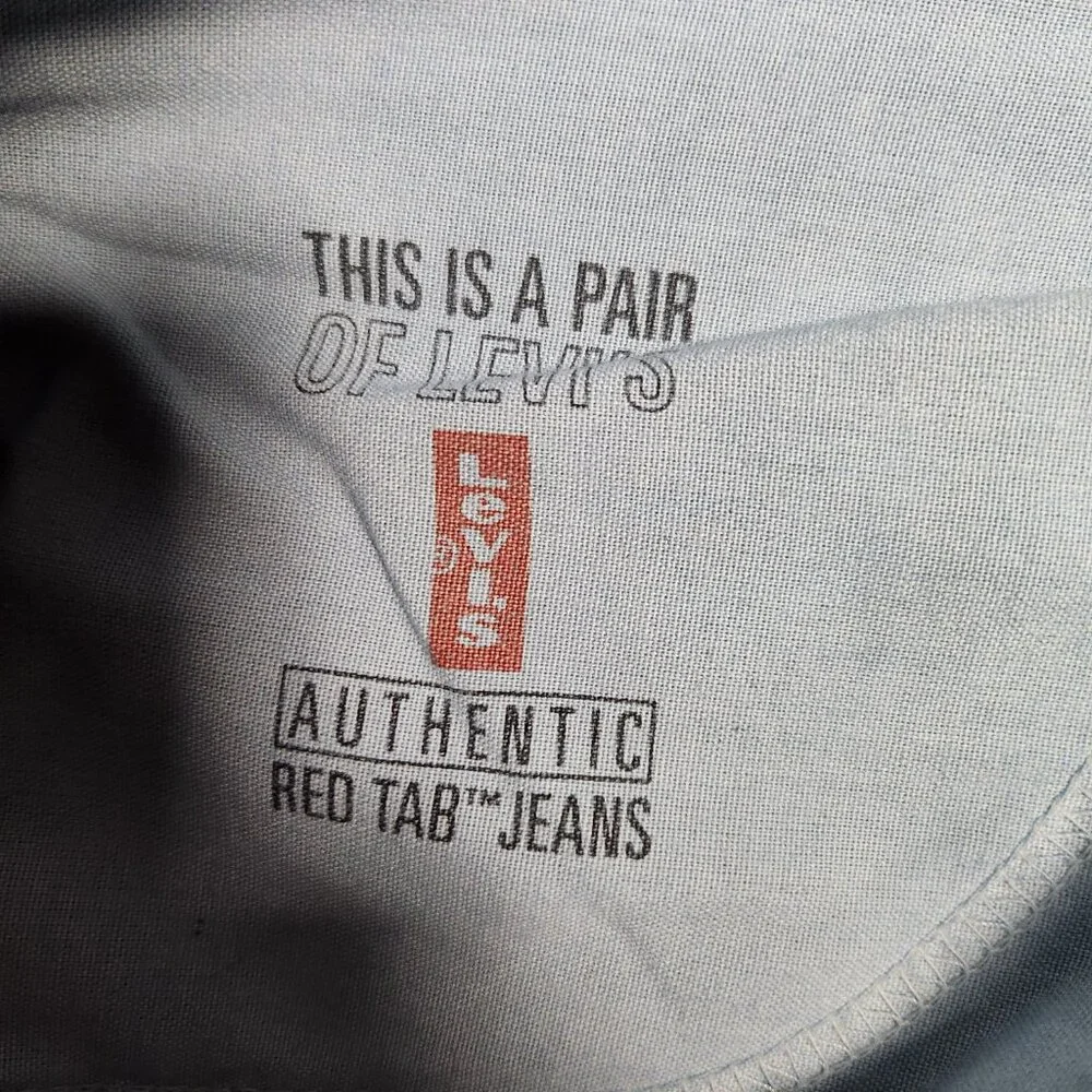 Levis 550 Red Tab VTG 80s Jeans New Men 33x36 Blue Medium Wash Faded Relaxed Fit